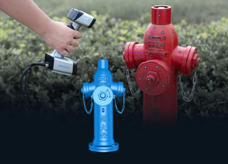 Ергономічний дизайн ручного сканера EinScan HX2