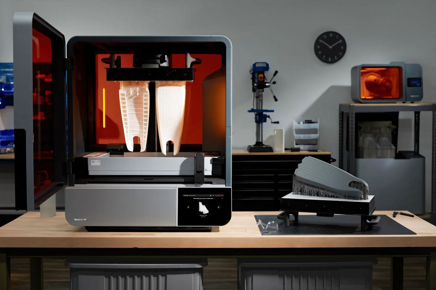 Полный комплекс Formlabs Form 4L Complete Package для печати, мойки и полимеризации больших фотополимерных моделей