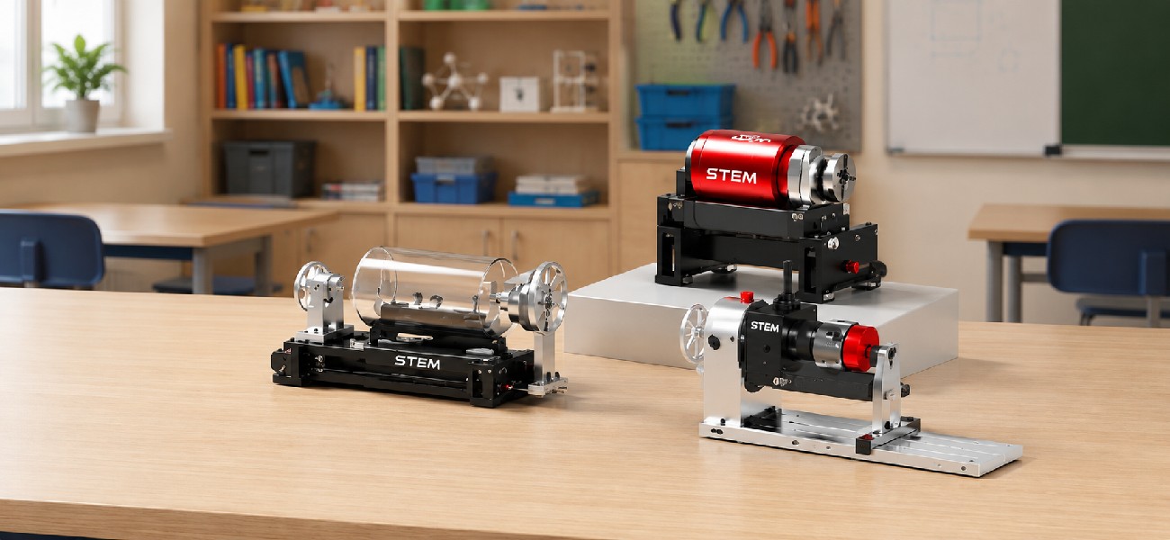Ortur R2 Smart Laser Engraver and Cutter комплект поворотних модулів для STEM-лабораторії