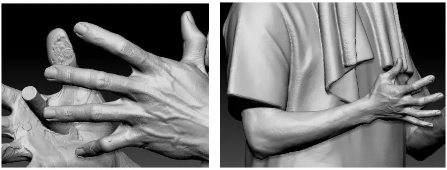 Ручной 3Д сканер для сканирования человека