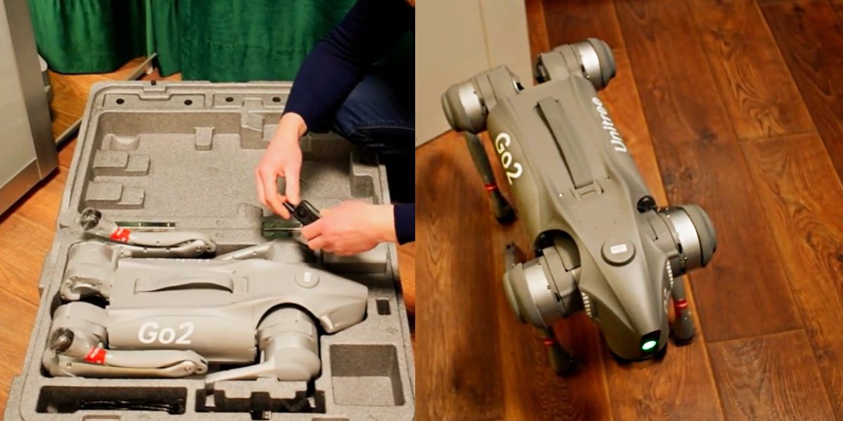 Робо-пес Unitree Go2 Edu Flagship U4