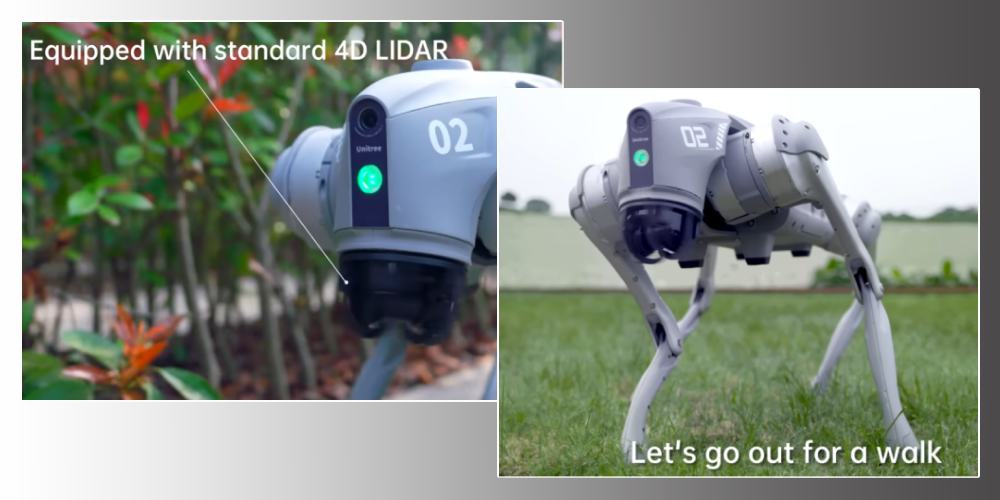 Обертання тіла робособаки ±48°