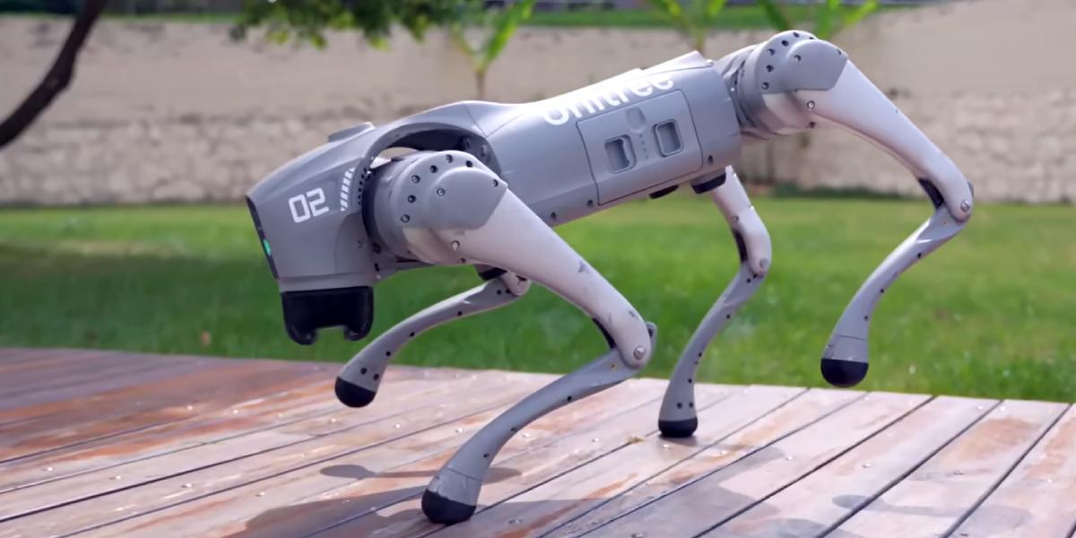 Робопес Unitree Go2 X для картографування 3D