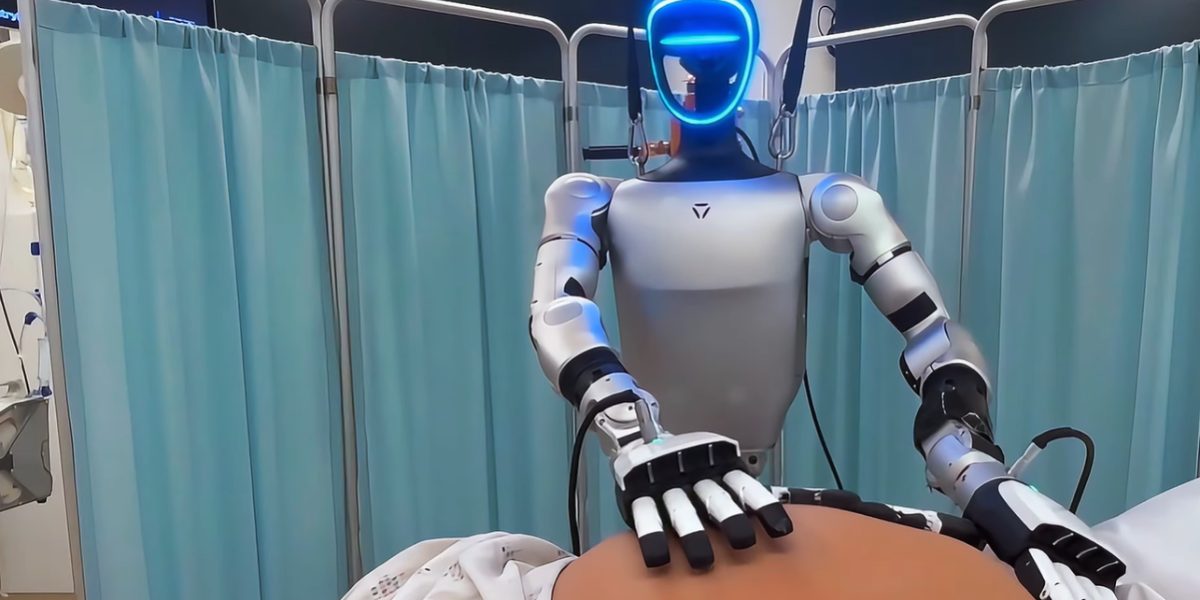 П'ять пальців у робота-гуманоїда G1 Edu Flagship A-U6