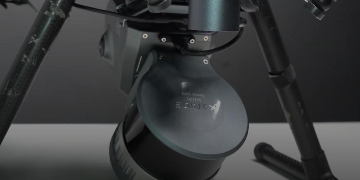 XGRIDS L2 Drone Mount: aerial scanning of large surfaces
