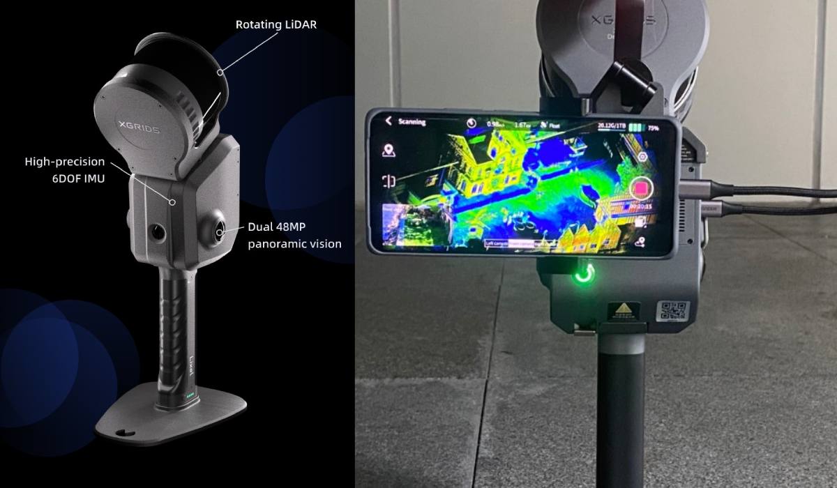 3D сканер XGRIDS L2 Pro 32/300 Standard Package: рабочие модули