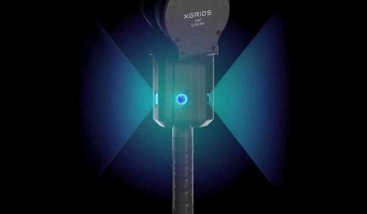 XGRIDS L2 Pro 32/300 Standard Package: углы сканирования 360° на 270°