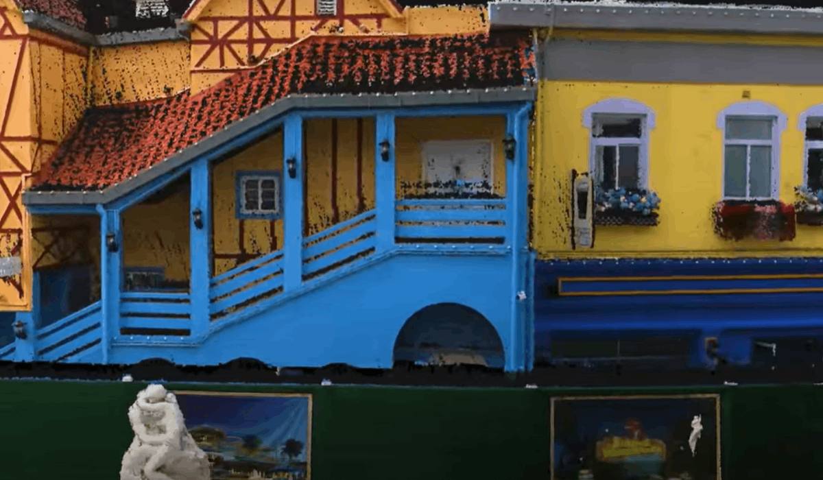 Color scanning of large objects