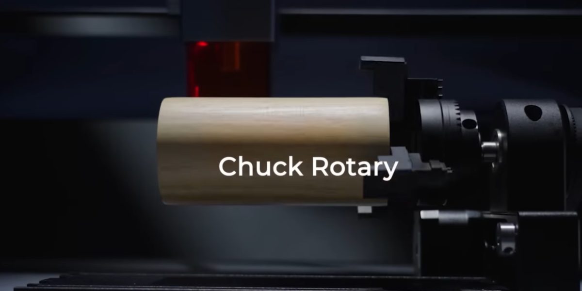 xTool S1 20W Rotary: функціонал ротора