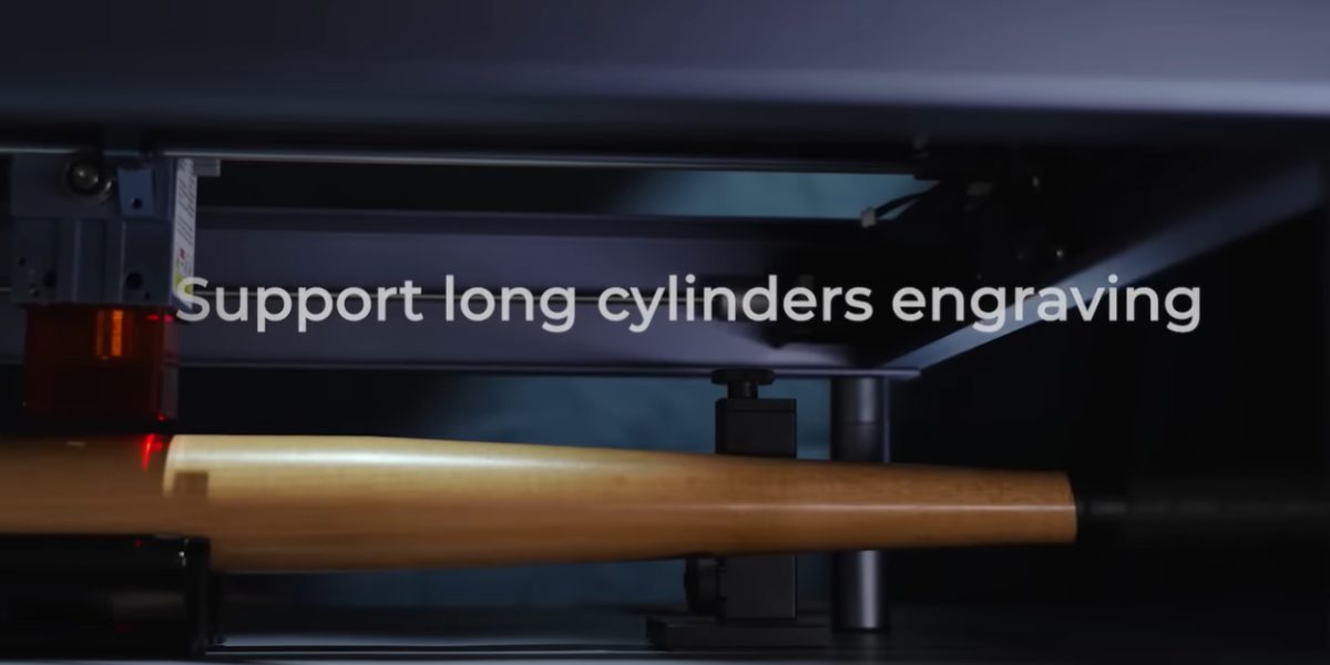 Закритий діодний лазерний гравер-різак xTool з ротором