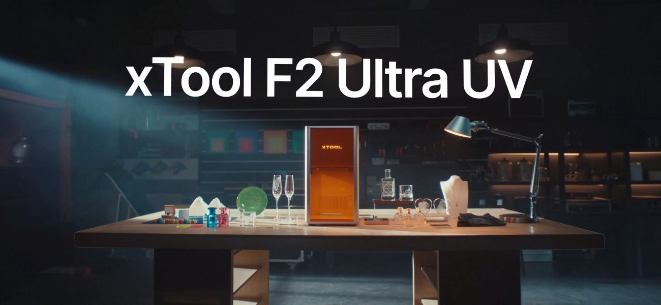 xTool F2 Ultra UV — ultraviolet laser for glass engraving, 5W 355nm UV laser