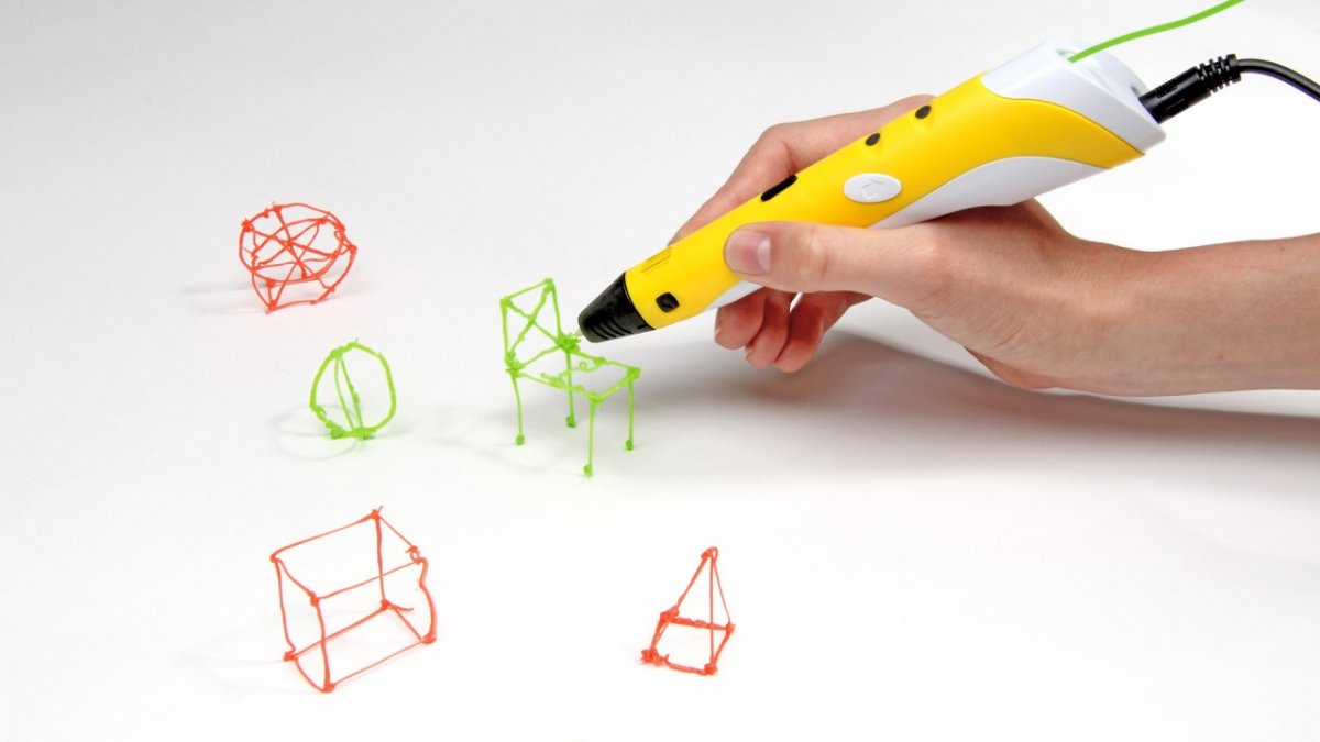 3Д-ручка Myriwell – создавайте красивые трехмерные объекты всей семьей!