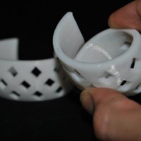 Rubber plastic FlexibelPolyEster for 3D printing