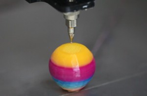 Полноцветная 3D печать силиконом