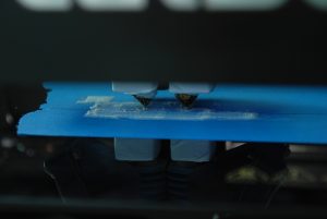 Контроль первого слоя 3D печати изделия