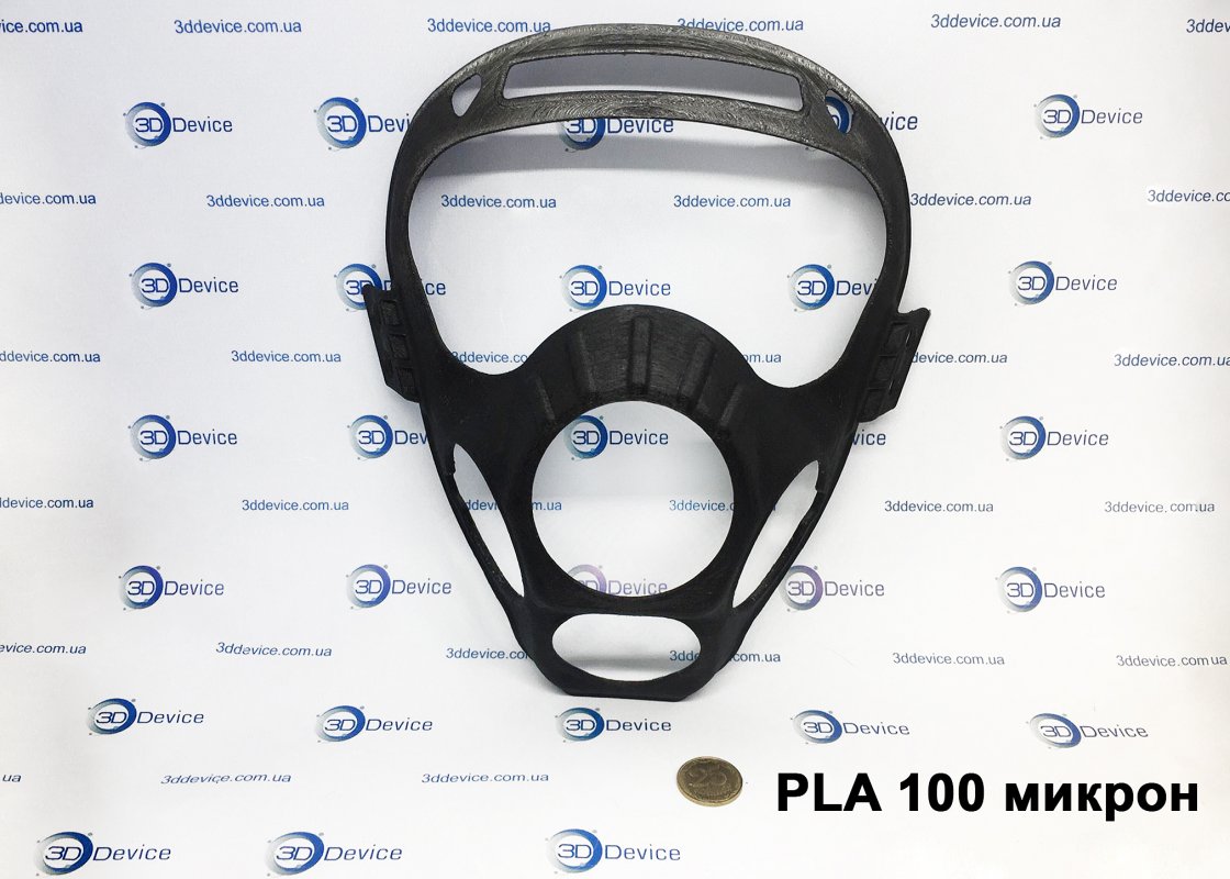 3Д печать маски из ПЛА пластика