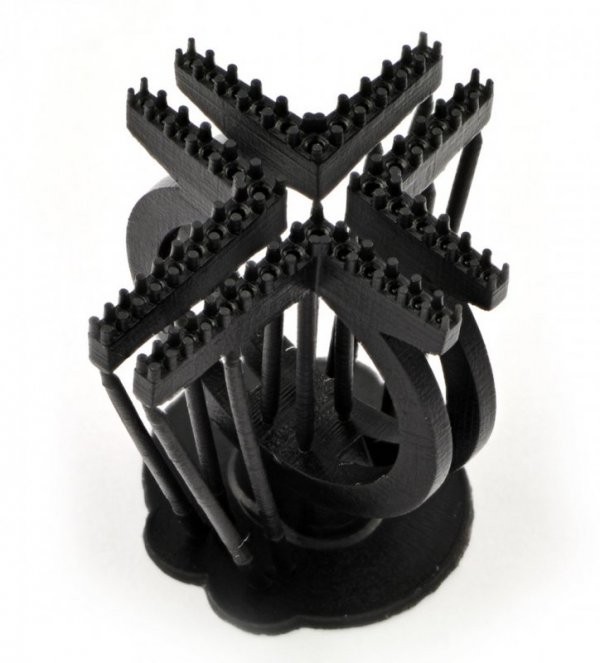 3D печать ювелирных изделий из смолы Formlabs Black Resin