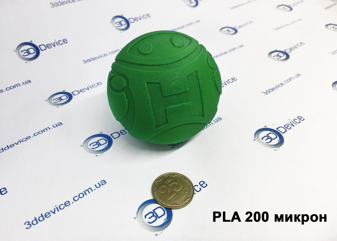 3D-печать макета из PLA пластика 200 микрон