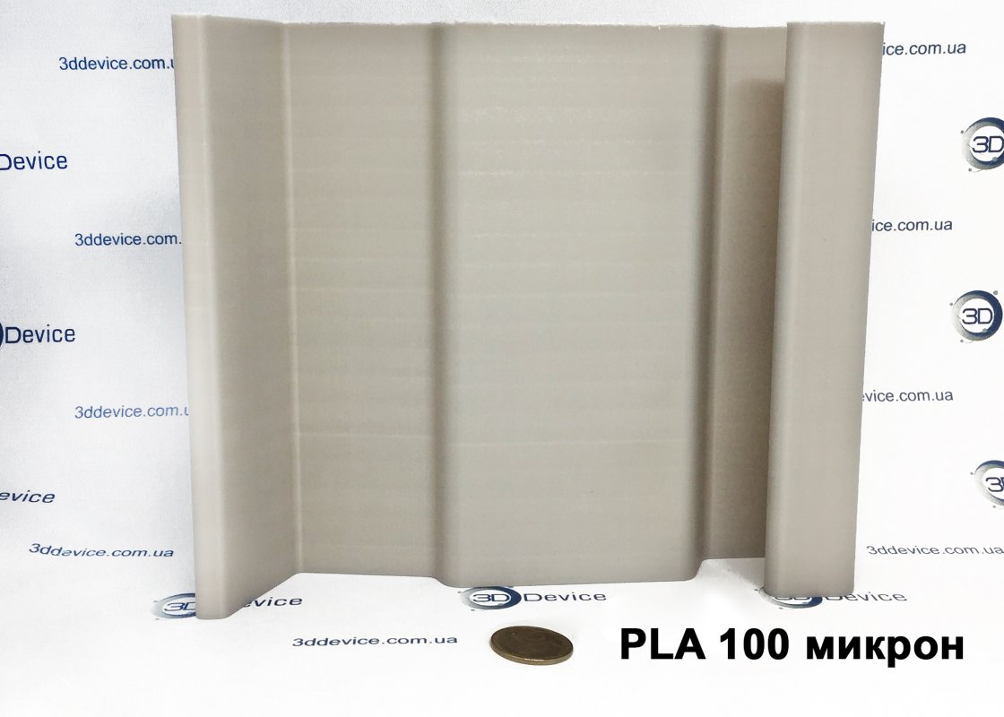 Профиль из PLA пластика 100 микрон