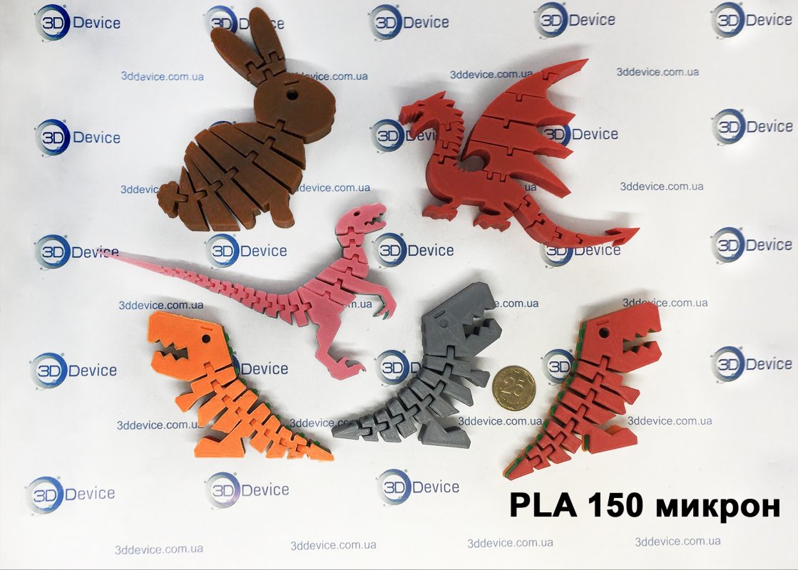 3Д печать игрушечных зверушек