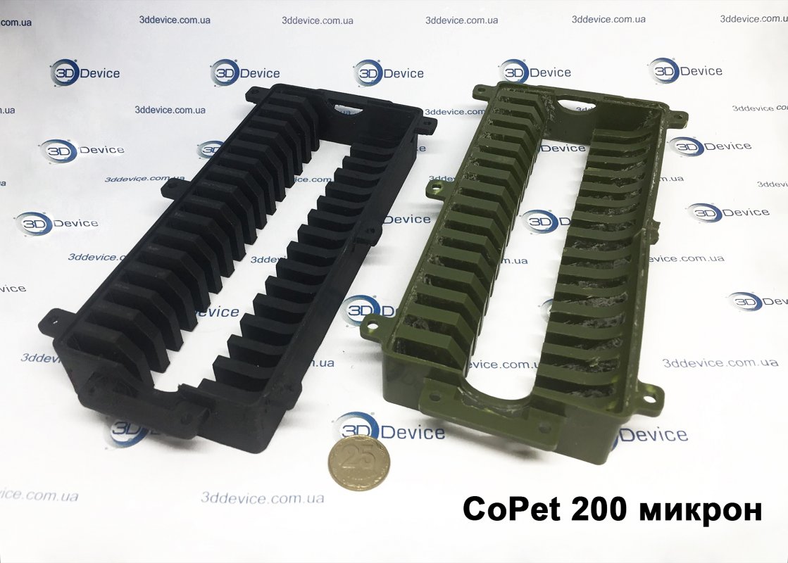 3Д-печать решётки CoPet 200 микрон