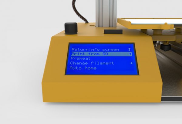 3D принтер WINBO Super Helper панель управления