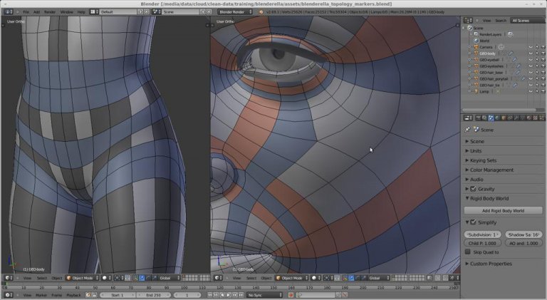 Как перенести модель из blender в 3ds max