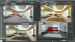 Обзор 3Ds Max визуализация интерьера