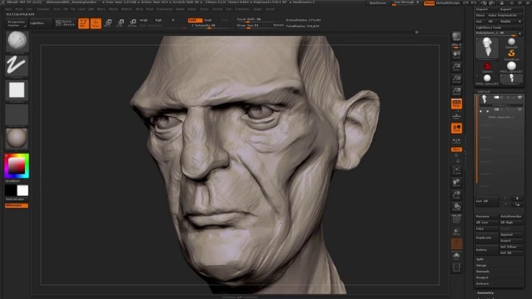 Zbrush как добавить сабтул из файла