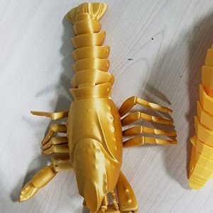 3D пластик PLA KLEMA Real Gold изделия