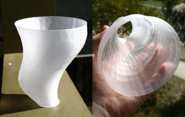 3D пластик PMMA прозрачность