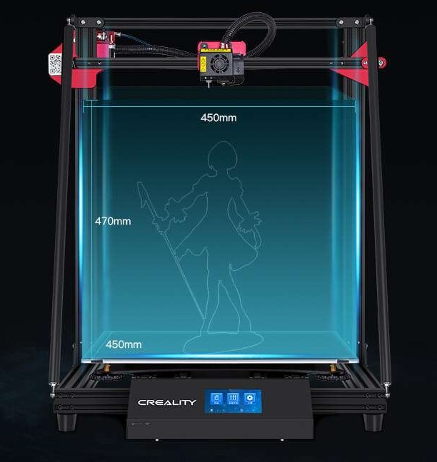 3Д принтер Creality CR-10 Max об'єм поля побудови
