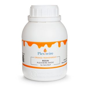 Фотополимерная смола Plexiwire resin basic 0.5 кг orange transparent