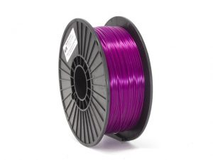 PLA пластик 3DDevice пурпурний прозорий 1,75 mm, 1 кг