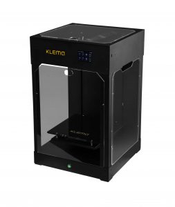 Ukrainian 3D printer KLEMA 250 Twin Pro with acrylic walls