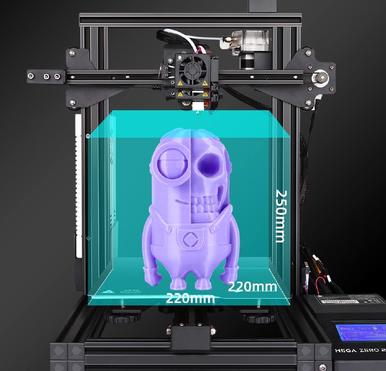 3Д-принтер Mega Zero 2.0 Anycubic большой объем сборки