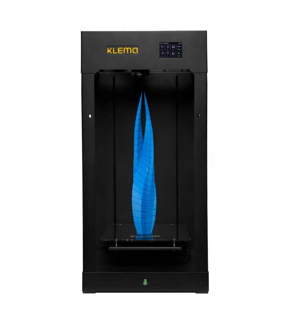 3D printer KLEMA 500 with a large building area 250x250x555mm