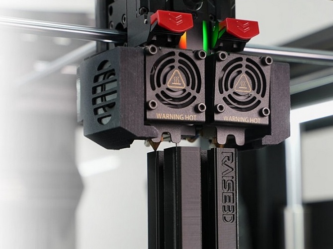 Raise3D Pro3 3D printer dual head