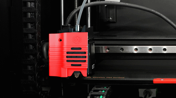 Raise3D E2CF 3D printer - extrusion system