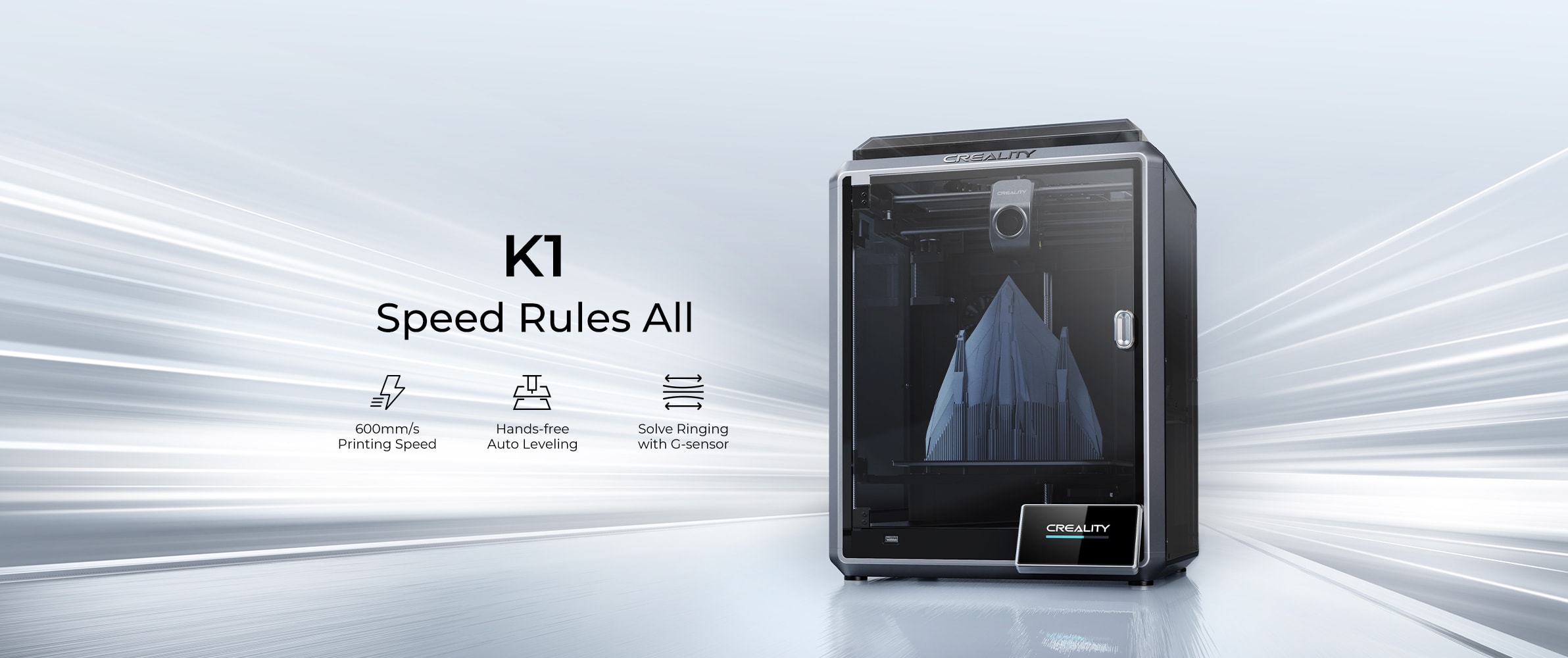 Скоростной 3D-принтер Creality K1 Speedy