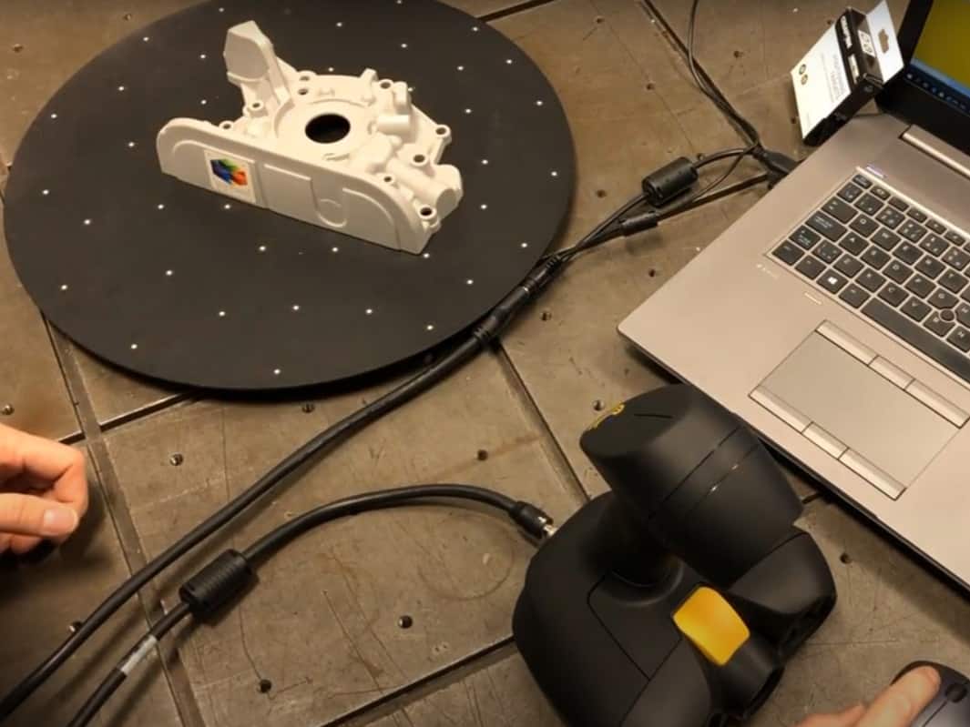 Поворотный стол ручной для 3D-сканирования