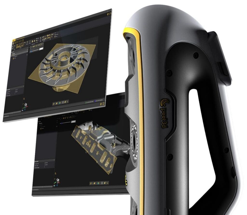 3D сканер Peel 3 CAD для зворотного проектування