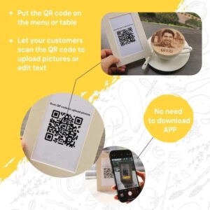 Full Color Food Printer Offid QR Code