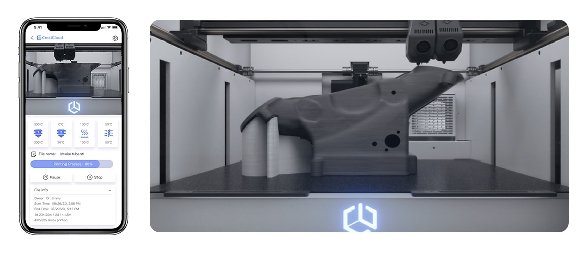 Профессиональный 3D-принтер CreatBot D600 Pro 2 купить