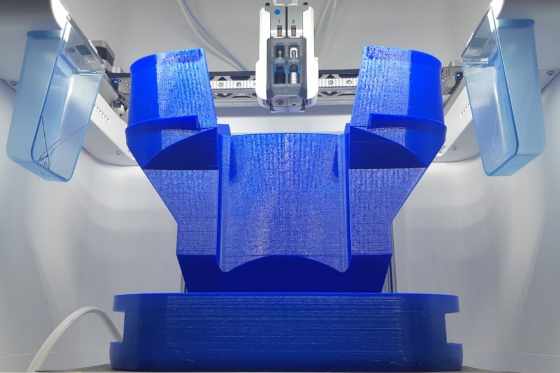 Printing from flexible materials