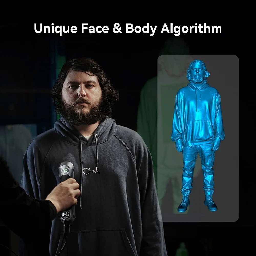 3D face and body scanning Creality CR-Scan Raptor