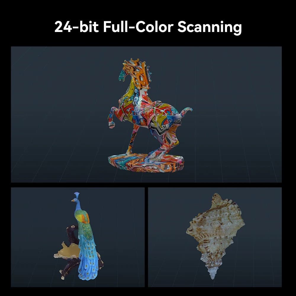 24-bit full-color scanning