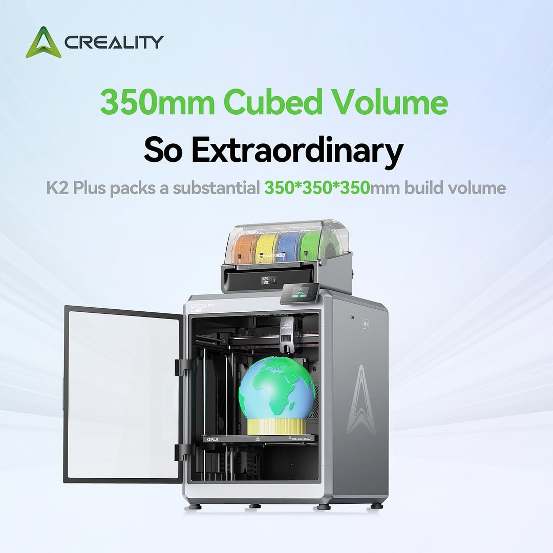 3D-принтер Creality K2 Plus Combo - объем печати 350*350*350 мм