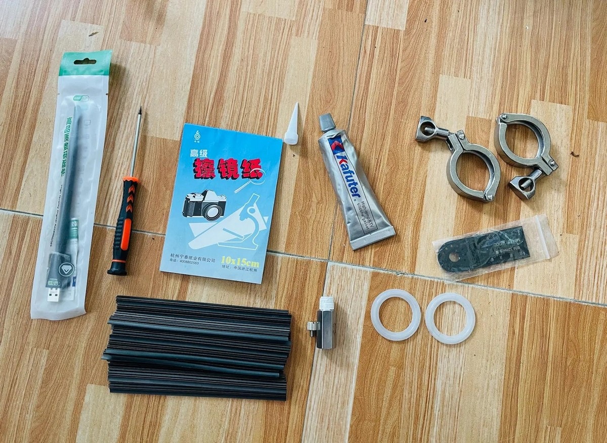 Components and spare parts