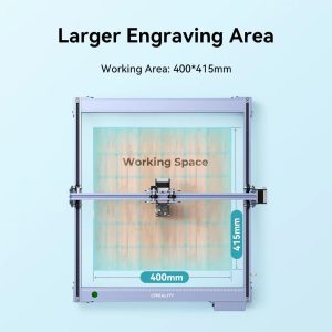 Creality Laser Engraver Falcon 10W - processing area